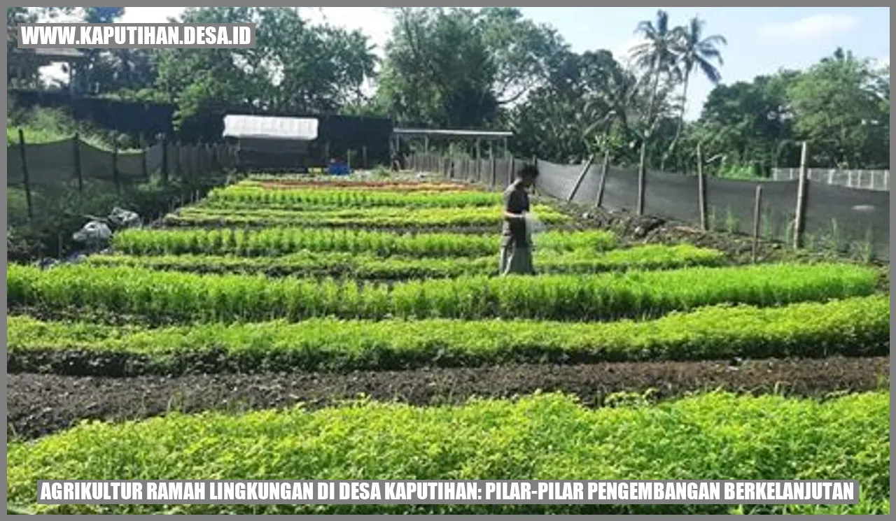 Agrikultur Ramah Lingkungan di Desa Kaputihan