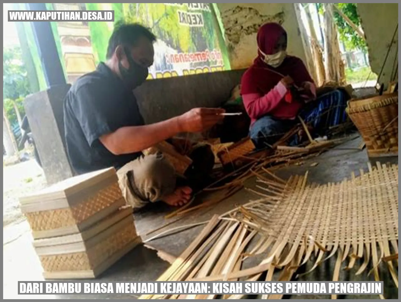 Dari Bambu Biasa Menjadi Kejayaan: Kisah Sukses Pemuda Pengrajin