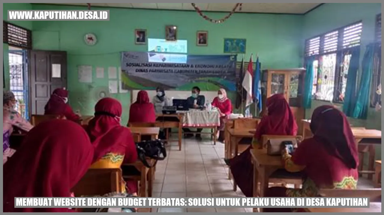 Membuat Website dengan Budget Terbatas: Solusi untuk Pelaku Usaha di Desa Kaputihan